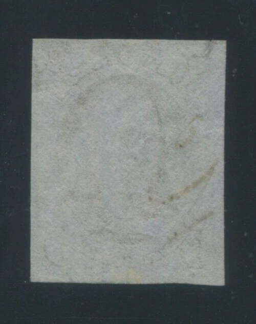 1847 United States 5¢ Benjamin Franklin Postage Stamp #1b Used manuscript cancel - Image 2 of 3