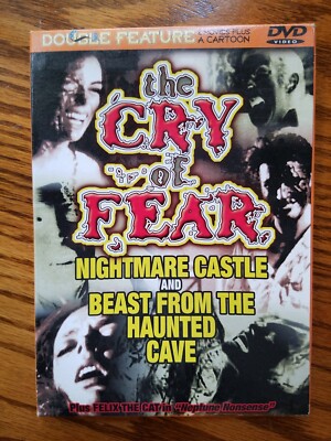 NEW DVD NIGHTMARE CASTLE 3 films  BEAST FROM THE HAUNTED CAVE