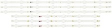 Full new 6pcs LED Strips For Vizio SVV550AV9 3X13 L R REV00 D55X-G1 