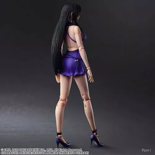 25cm PLAY ARTS Kai Final Fantasy VII Remake Tifa Lockhar Action Figure Game Toy - Bild 9 von 17