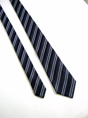 Mattabisch Napoli Neue Original Geschenk 100% Seide Krawatte Blau