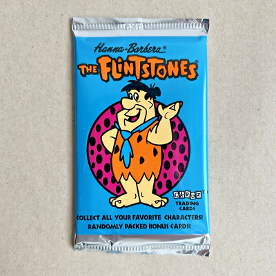 Familie Feuerstein (1993) Trading Cards Booster Cardz Flintstones Hanna-Barbera