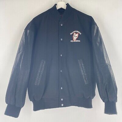 VTG Calgary Hitmen Club Member Wool Leather Varsity Jacket VTG Calgary Hitmen Club Member Wool Leather Varsity Jacket