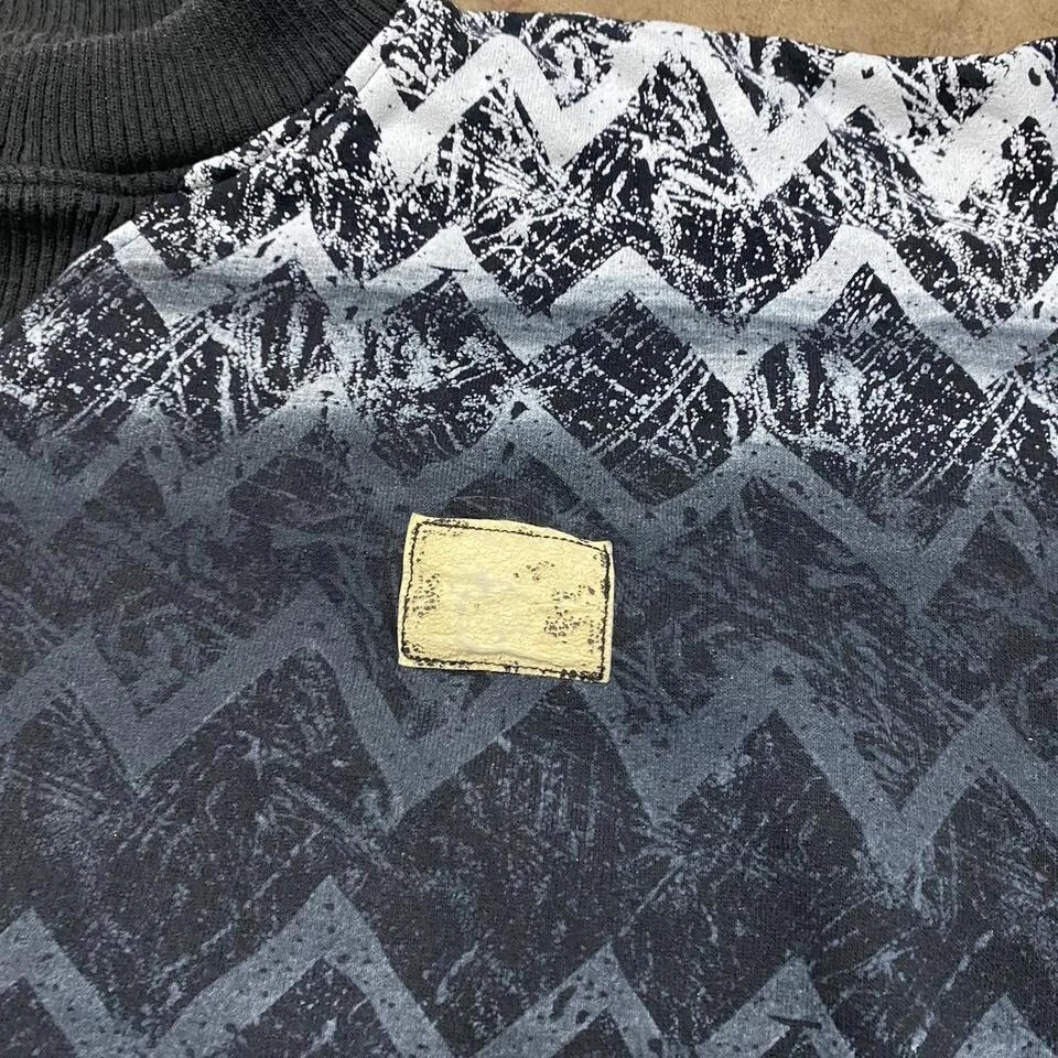 Sudadera Surf Vintage Boxy Billabong Rayas Años 80 Foto 3 de 4