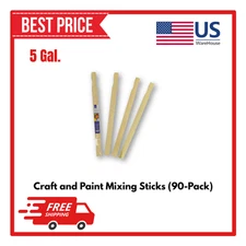 5 Gal. Craft and Paint Mixing Sticks (90-Pack)