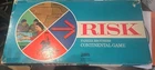 Vintage Risk Continental Game Original Wood pieces Parker Brothers