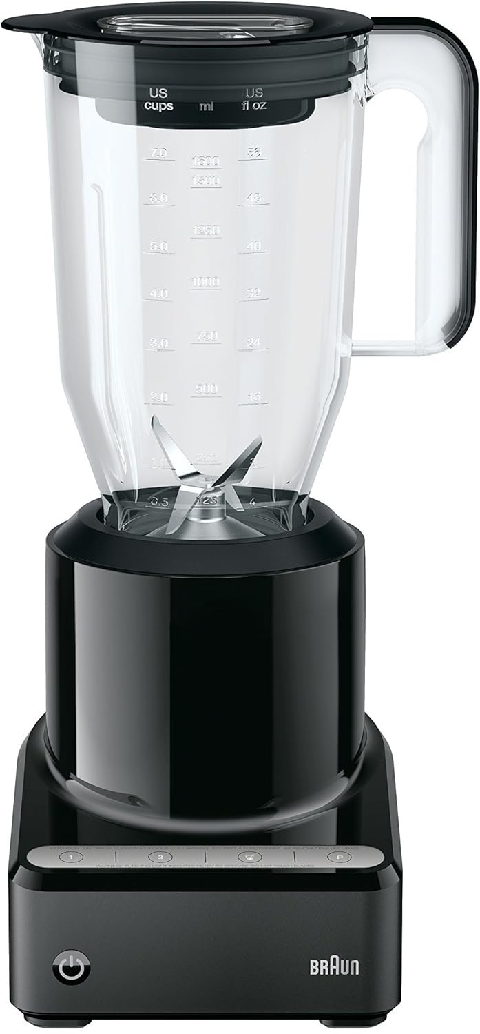 Braun JB7200 PureMix Power Countertop Blender with Plastic Jug