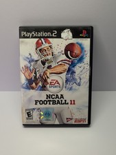 NCAA Football 11 PS2 SONY PLAYSTATION 2 Black Label Complete In Box CIB TESTED