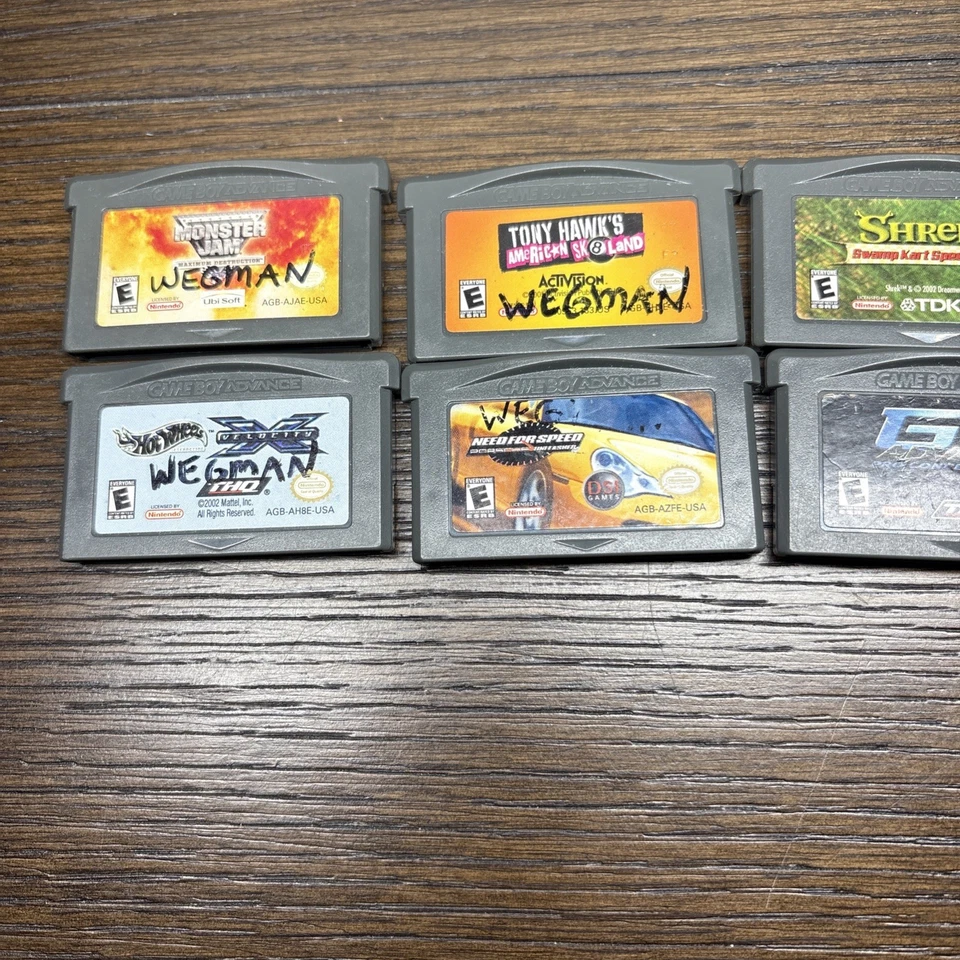 VTG Gameboy Advance Games Lot of 8 Shrek Tony Hawk Video Crazy Taxi W - Image 3 of 4