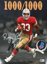 ROGER CRAIG SIGNED SAN FRANCISCO 49ERS 11X14 PHOTO BECKETT COA 2W231114