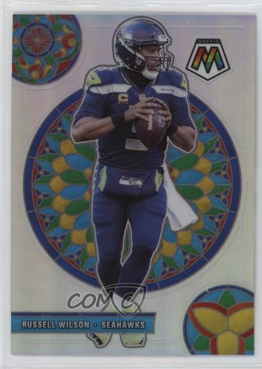 2021 Panini Mosaic Glass Mosaic Russell Wilson #GM-7