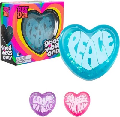 Original NeeDoh Good Vibes Only Sugar Squish - Blau