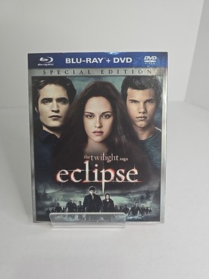The Twilight Saga: Eclipse (Blu-ray + DVD, Special Edition, 2010) VG 