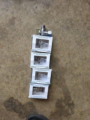 #ad 5 Pack ProFlo PFXAC32C Chrome 5 8quot; X 3 8quot; Angle Supply Compression Stop $40.00