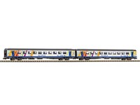 Piko 94510 - Personenwagen Set Corailwagen Alsace 2X 2.Kl Sncf Ep.Vi 2-Teilig