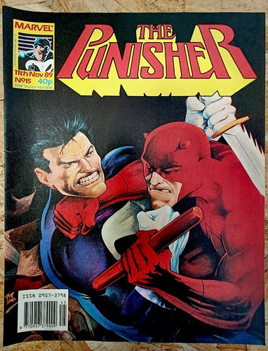 THE PUNISHER - MARVEL COMICS BUNDLE - 25 UK ISSUES 1989 - 1990 - Picture 13 of 24