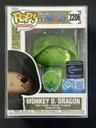 1/1 Limited Edition One Piece Monkey D Dragon Gold Panda Club Funko Pop #2206