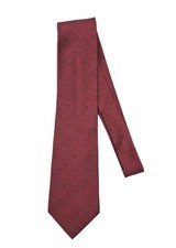Jones New York Red Silk Textured Power Tie Made in USA 3.75x59"