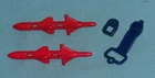 vintage G.I. GI JOE gijoe FERRET WEAPONS PARTS LOT #3 free ship