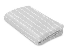 4moms mamaRoo Sleep Bassinet Sheet - Waterproof, Grey, Beads Design