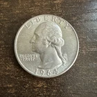 Coin, United States, Quarter, 1964 90% Silver