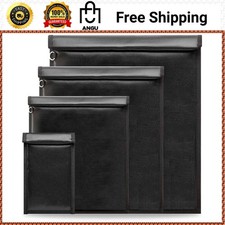 4Pack Fireproof Faraday Bag for Laptops, Tablets, Radio, Cell Phone, Car Keys, R