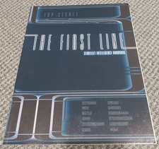 The First Line Starfleet Intelligence Handbook - Star Trek TNG Roleplaying Game