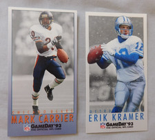 1993 Gameday Football Card #241-480  Pick one