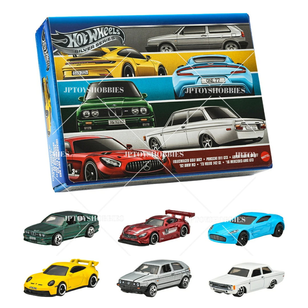 Hot Wheels ミニカーセット Hot Wheels silver Euro Style Multipack [HWZ065] | eBay