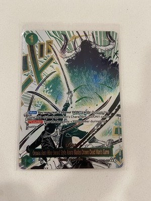 OP12-037 Demon Aura Nine Sword Style Asura Blades Drawn Dead Man's