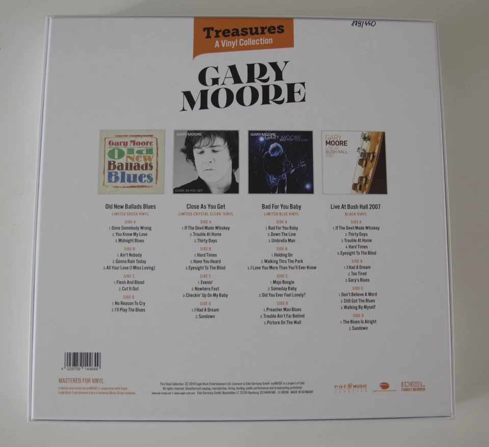 Gary Moore – Treasures - A Vinyl Collection - Box - Bild 2 von 4