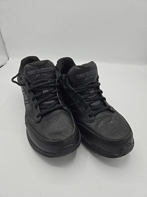New Balance 928V3 Mens Size 8.5 Black Leather Walking Shoes MW928BK3