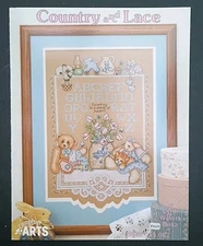Graph-it Arts Counted Cross Stitch Pattern Chart Country And Lace Sampler