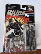 GI Joe 25th Anniversary Snake Eyes w  Gray Timber - 2007 Hasbro MOC Foil Card