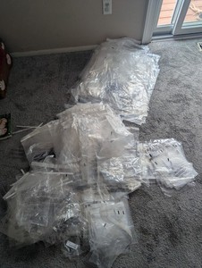 500 CLEAR Polybags Resealable W/Suffocation Warning NEW 6x10 10x15 12x18 17x24 
