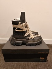 1460 DMXL Megalace DR Martens Rick Owens BLACK UK8/US9
