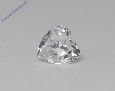 Heart Natural Mined Loose Diamond (0.77 Ct,j Color,vs2 Clarity) GIA