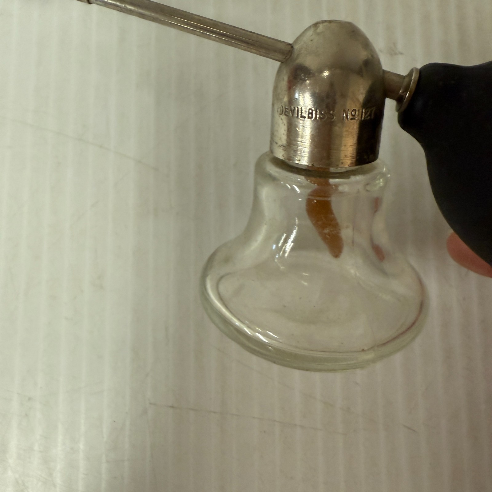 DeVilbiss Atomizer Nose Throat Water Or Oil Hospital Or Home Use #127 Vintage