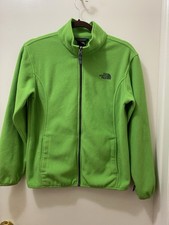 The North Face Kids Bright Green Puffer Jacket Size 14/16 L/G Excellent Cond