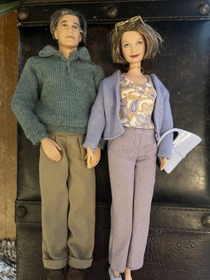Barbie Happy Family 2003 Grandparents Grandma AND Grandpa, lightly used, as is