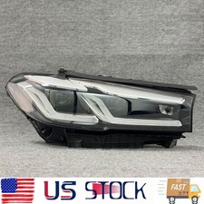 For 2021-23 Bmw 5 Series G30 G38 530i 540i M5 Led Headlight Right Passenger Side