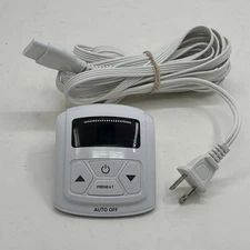 Biddeford Electric Blanket Digital Heat Controller 4 Prong OWF36-OB White Works