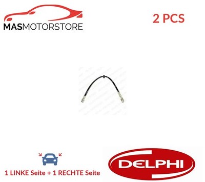 BREMSSCHLAUCH BREMSLEITUNG PAAR VORNE DELPHI LH0374 2PCS I NEU OE QUALITÄT