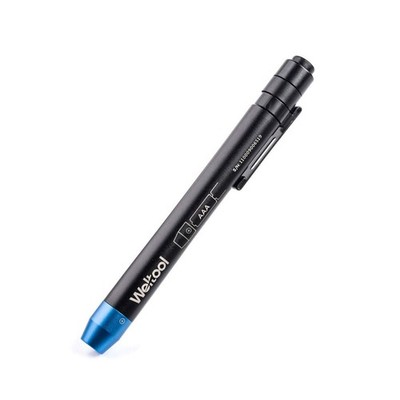 Weltool M6-BL EMS Medical Penlight Soft Light with Pupil Gauge for ENT Black 
