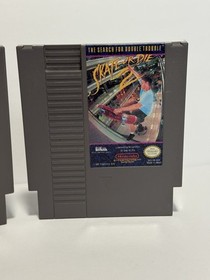 NES Game Lot of 2 Excitebike Skate or Die Tested Working Nintendo