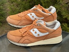 Saucony Shadow 6000 Men  s Size 12 Casual Shoes Orange Walking Sneakers S70785-2