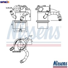COOLER EXHAUST GAS RECIRCULATION 989315 FOR SKODA KAMIQ KAROQ OCTAVIA/IV/Combi