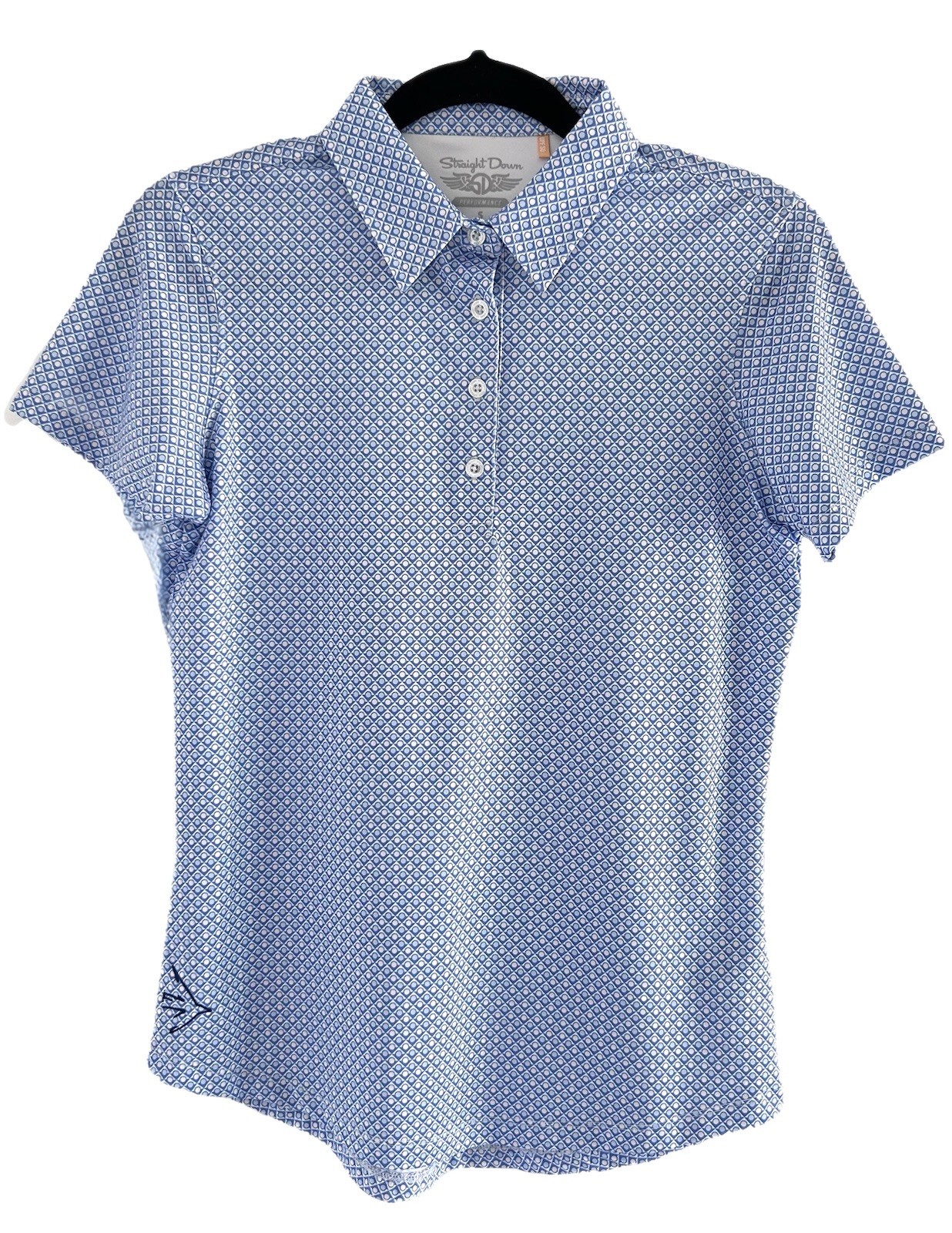 Straight Down Performance Golf Polo Small UPF 50 … - image 1