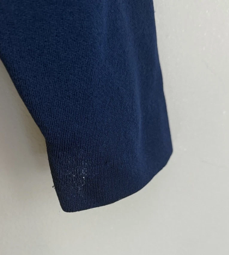 Dress Maxi Vintage 60s 70s Boho Hippy Prairie Floral Womens Size Small Blue - Image 3 of 4