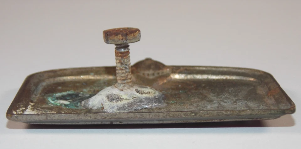 Raro 1928-1929 Willys Knight Automóvil Radiador Emblema Latón Coche Capucha Insignia Foto 4 de 4